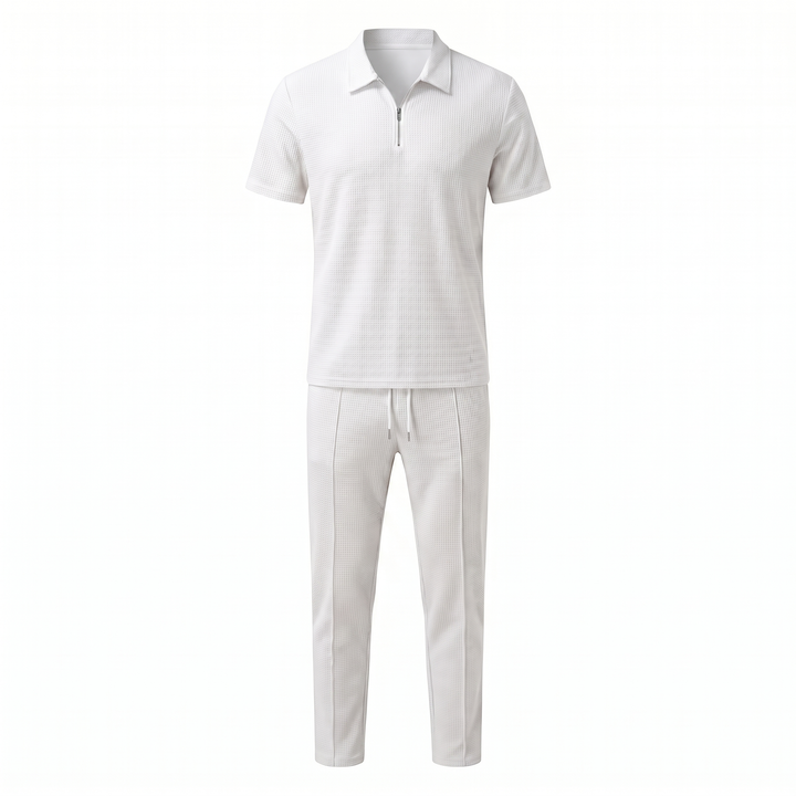 Constantin | Collared Two-Piece Set