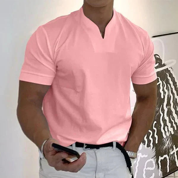 Hendrix | Tailored V-Neck Summer Shirt