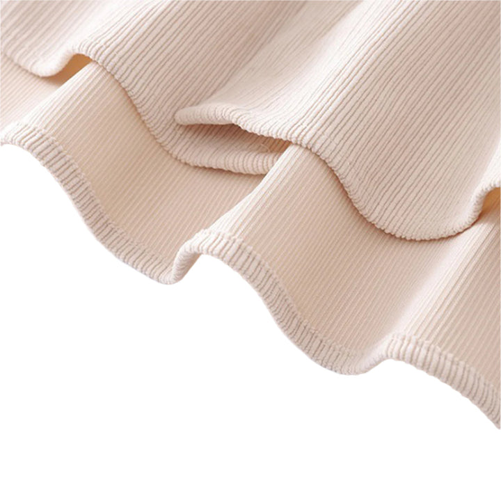 Men's Short-Sleeve Shirt with Rose Embroidery on Chest and Ribbed Surface Texture