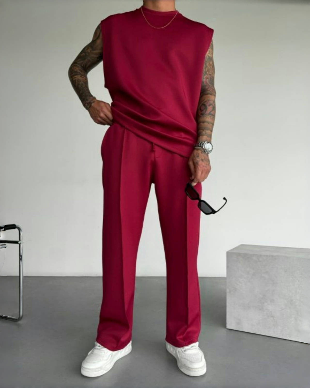 Burgundy / 3XL