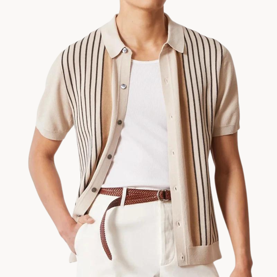 Cream with Stripes / 3XL