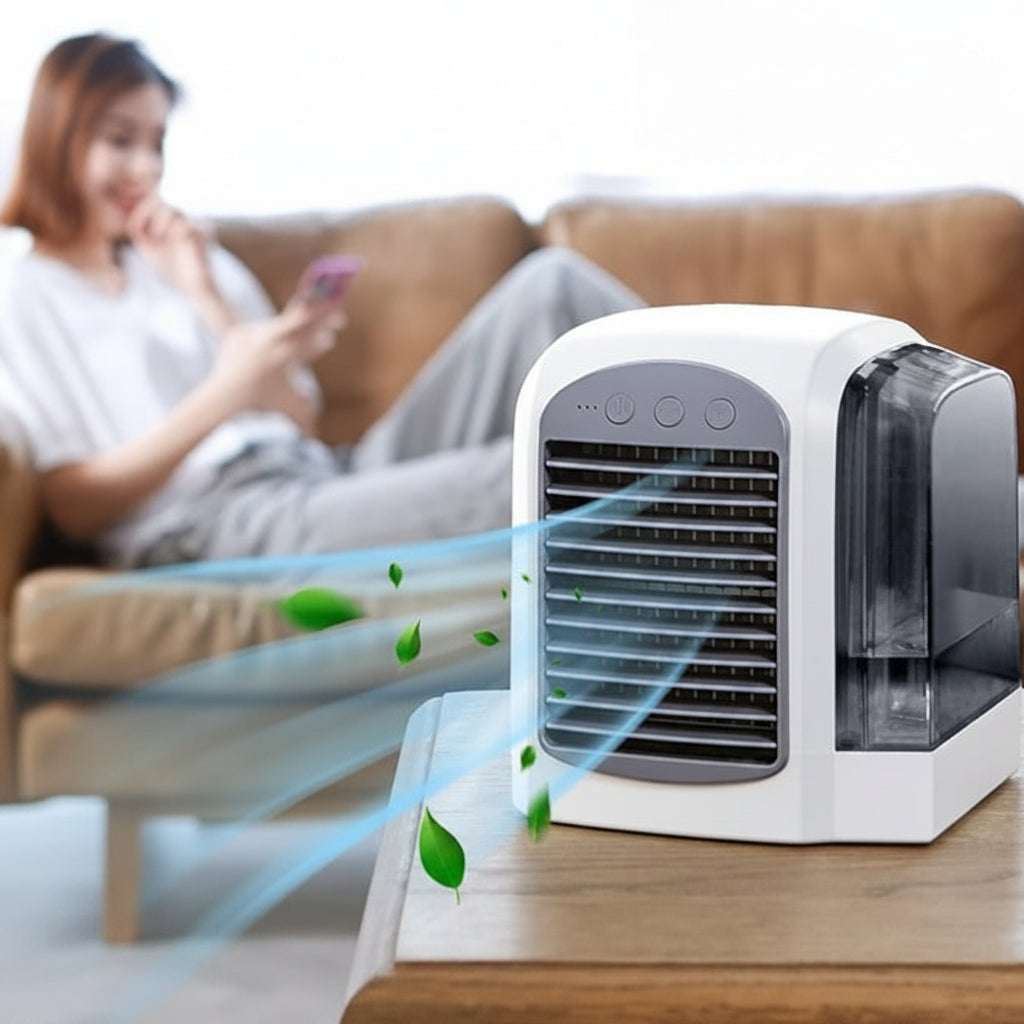 Mini Oscillating Portable Air Cooler Fan for Personal Cooling