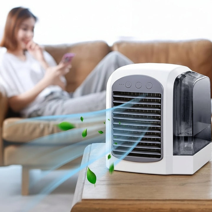 Mini Oscillating Portable Air Cooler Fan for Personal Cooling