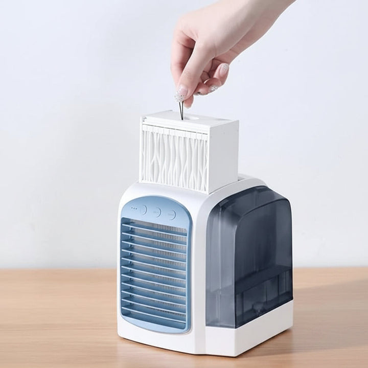 Mini Oscillating Portable Air Cooler Fan for Personal Cooling