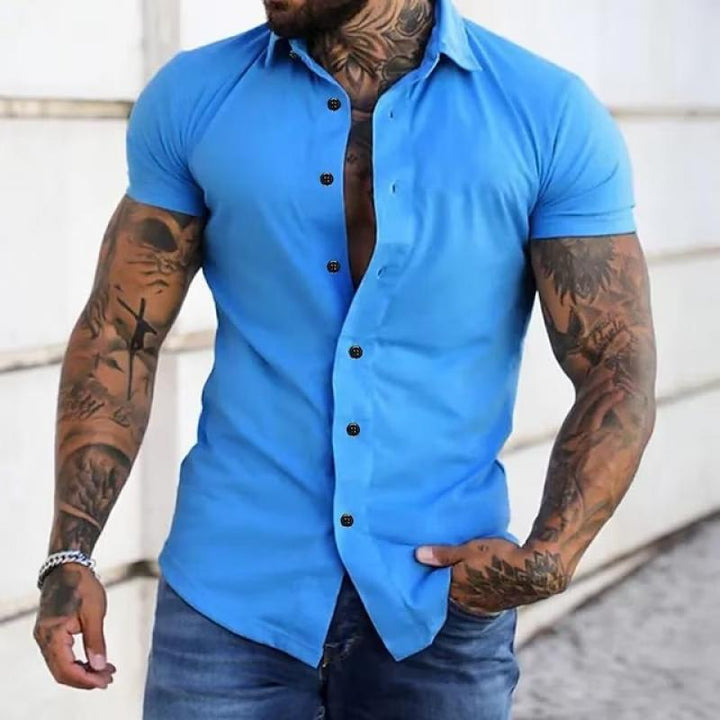 Pascal | Tailored Collared Summer Shirt
