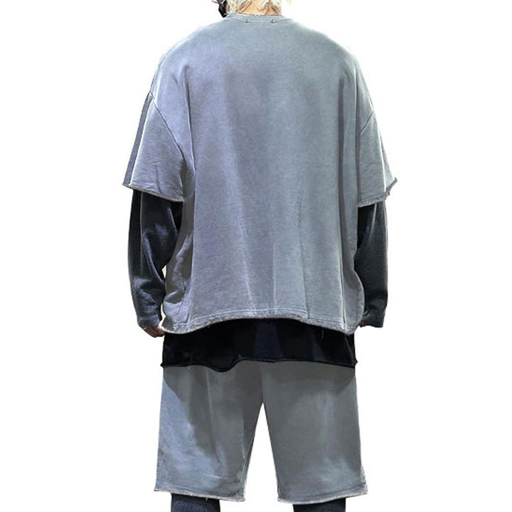 Ugo | Drawstring Crew Neck Two-Piece Set