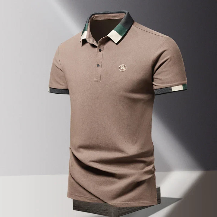 polo-shirt-in-polyester-blend-with-contrast-collar-and-monogram-4