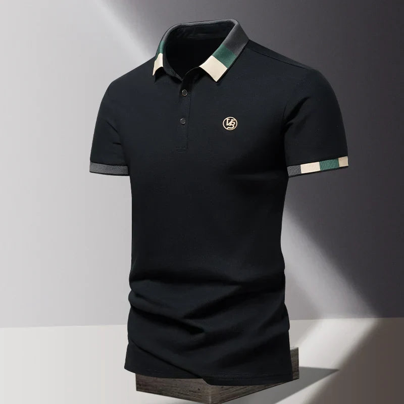 polo-shirt-in-polyester-blend-with-contrast-collar-and-monogram-7