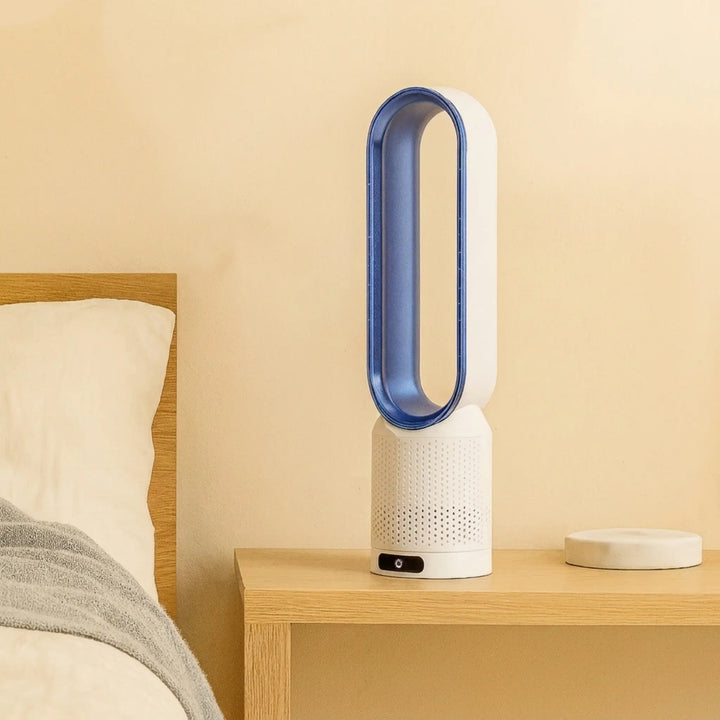 Airpure | 3-in-1 Air Cooler with Air Purifier | Bladeless Fan with 90° Oscillation & Touch LED