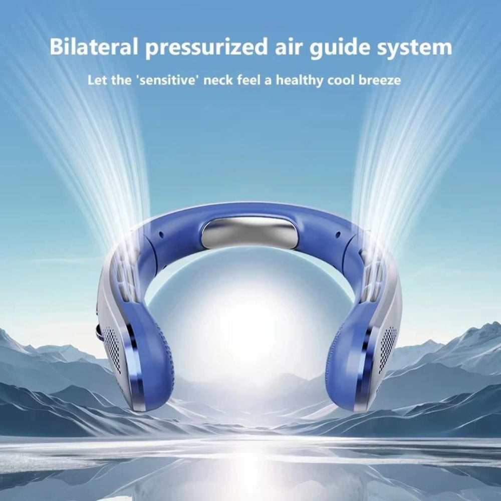 Portable Fan Bladeless Neck Fan Hands-Free Cooling Device