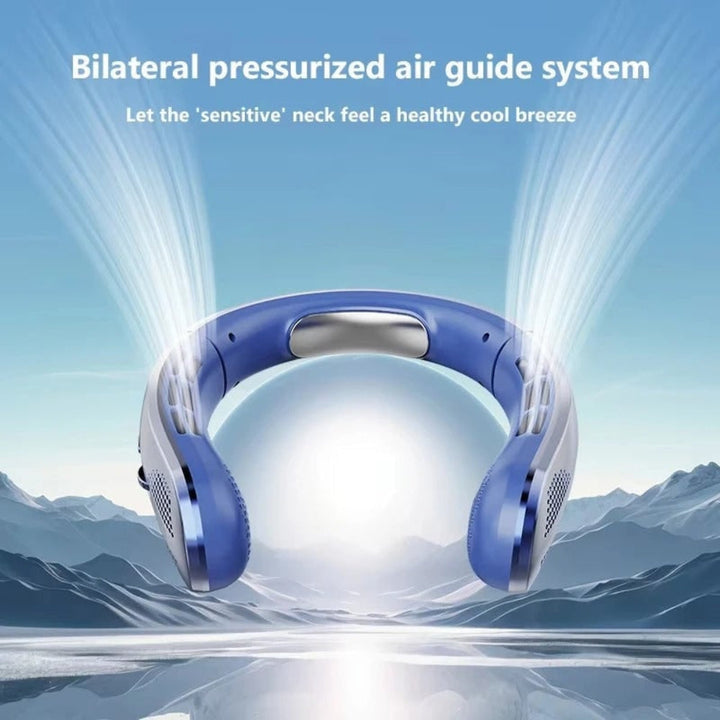Portable Fan Bladeless Neck Fan Hands-Free Cooling Device