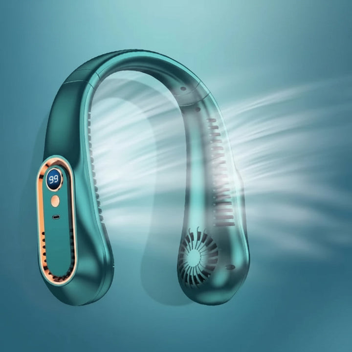 Portable Fan Bladeless Neck Fan Hands-Free Cooling Device