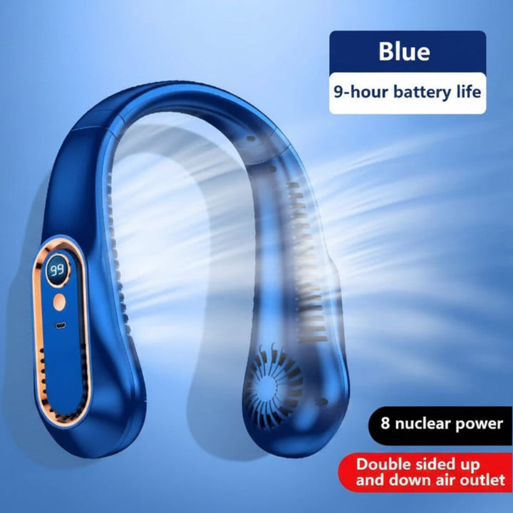 Portable Fan Bladeless Neck Fan Hands-Free Cooling Device