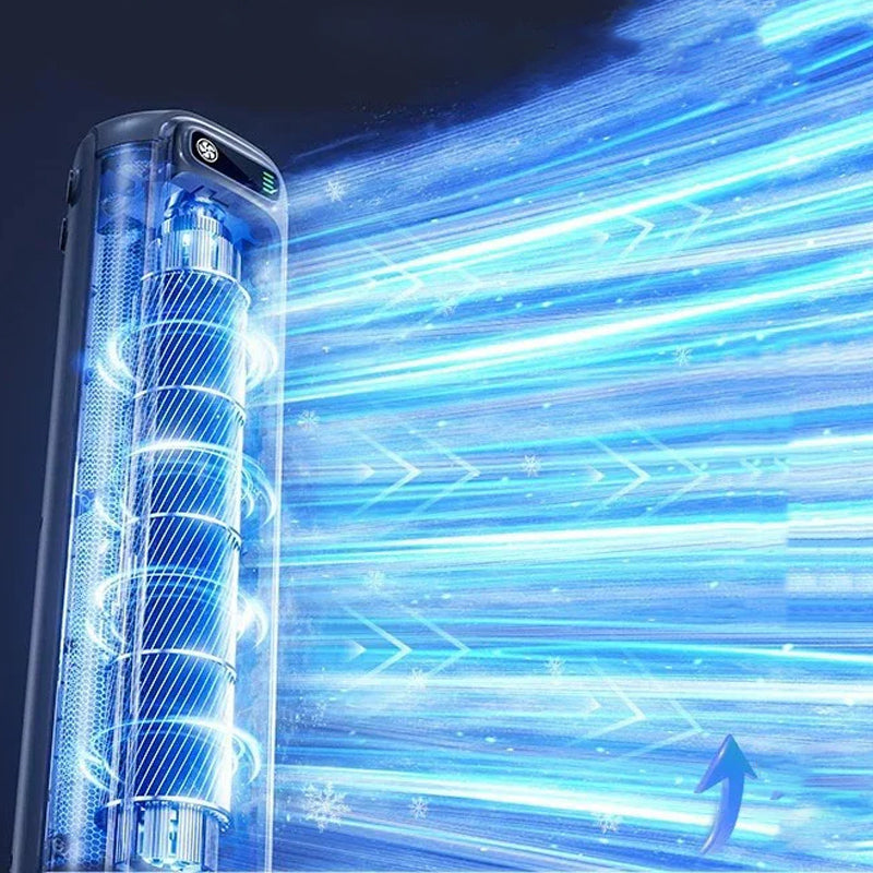 Portable Rechargeable Personal Air Cooler with 2000mAh Battery