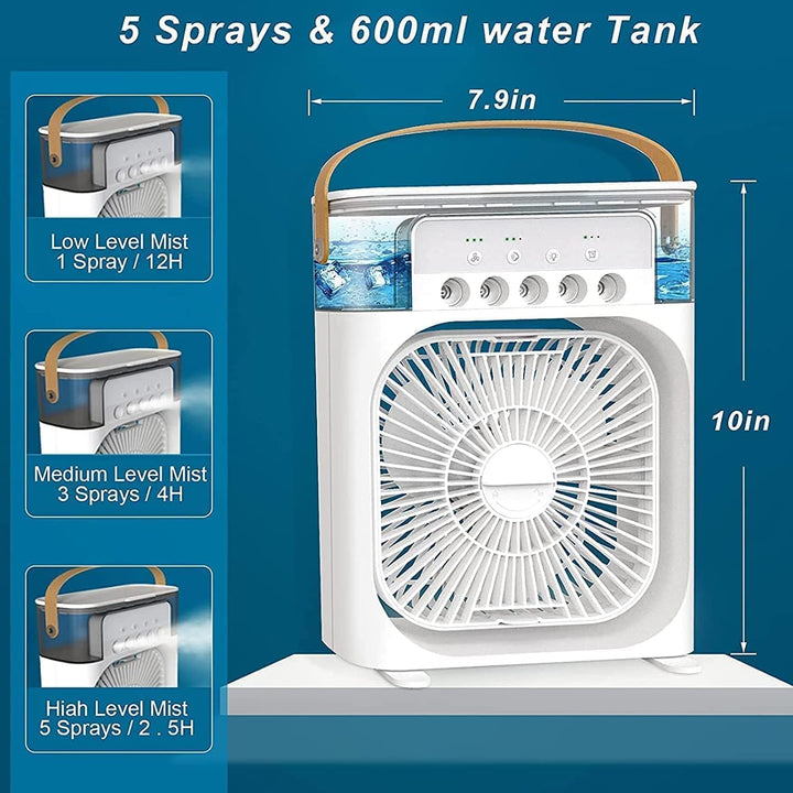 Portable Personal Air Cooler for Refreshing Comfort