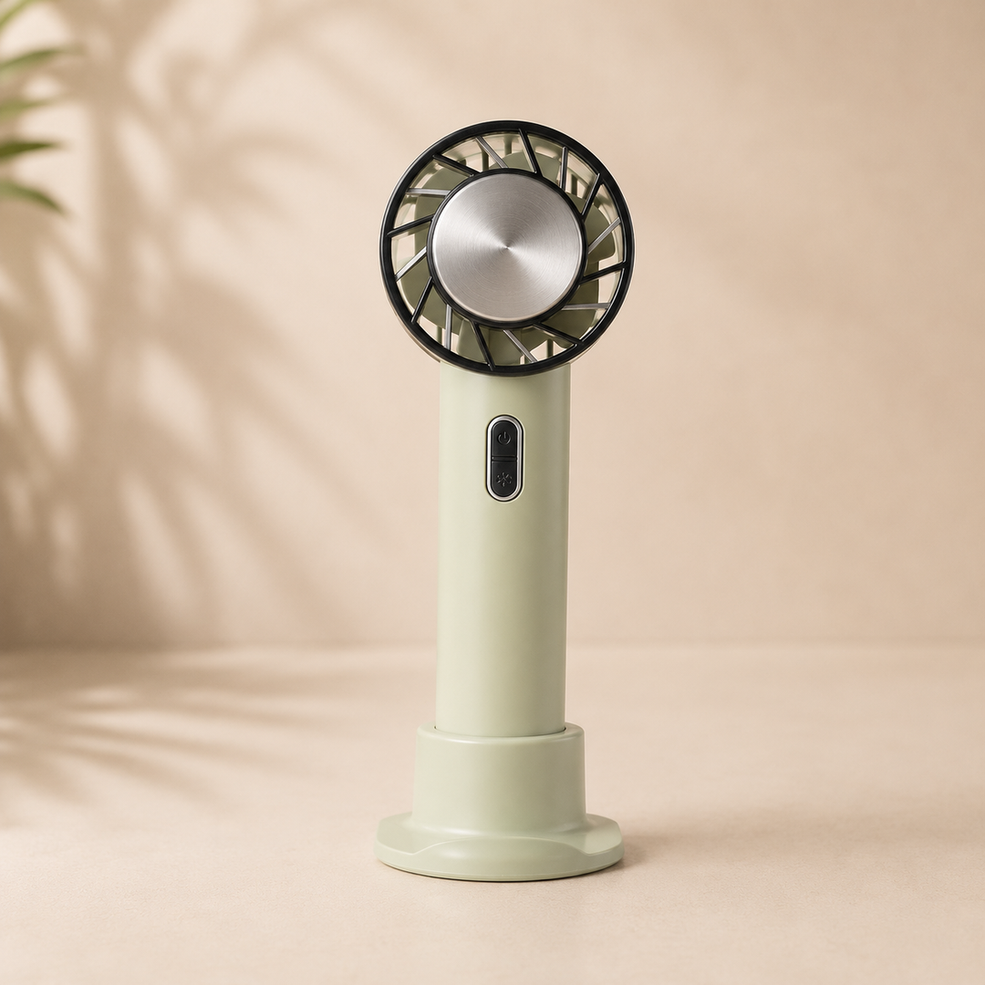 Portable USB Desktop Air Cooler Fan - 3 Speed Rechargeable