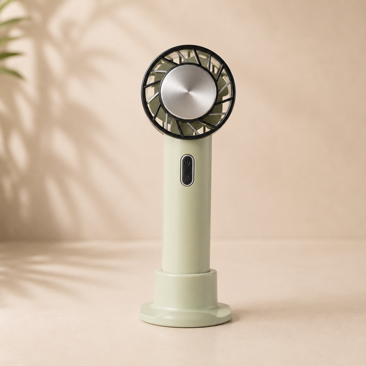 Portable USB Desktop Air Cooler Fan - 3 Speed Rechargeable