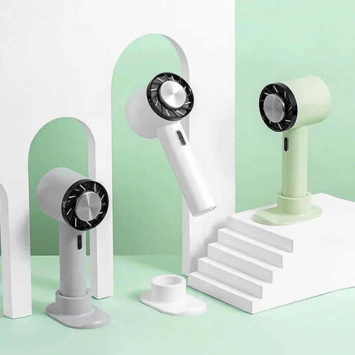 Portable USB Desktop Air Cooler Fan - 3 Speed Rechargeable