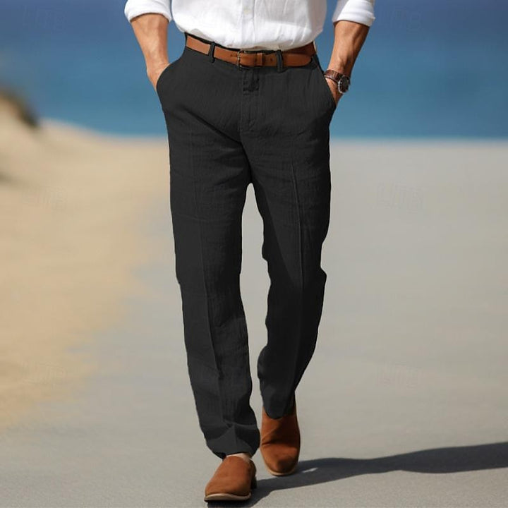 Lev | Belted Trousers