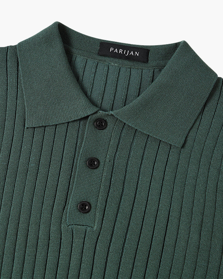 ribbed-knit-polo-shirt-with-button-placket-and-collar-12