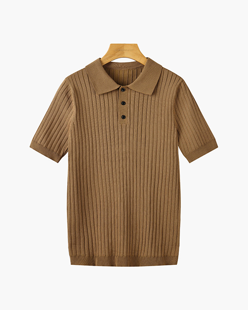 ribbed-knit-polo-shirt-with-button-placket-and-collar-15