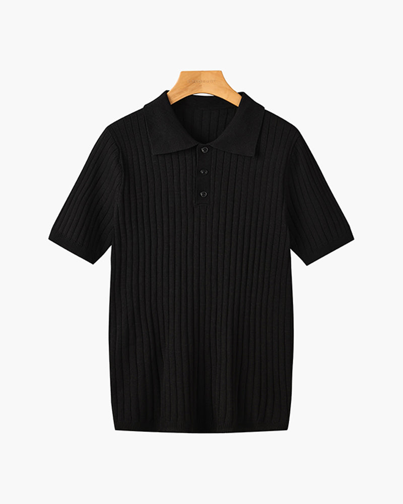 ribbed-knit-polo-shirt-with-button-placket-and-collar-23