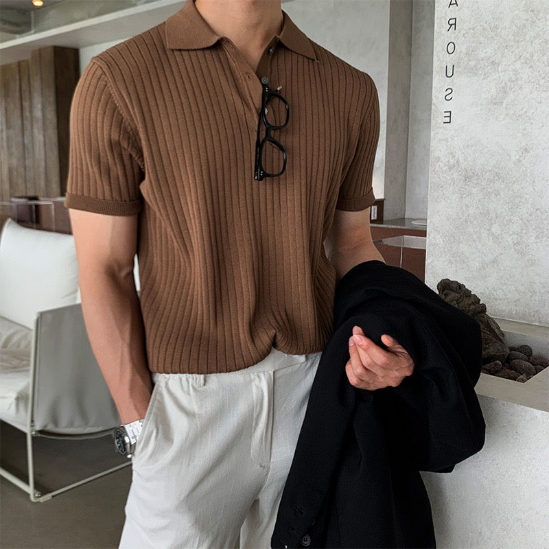 ribbed-knit-polo-shirt-with-button-placket-and-collar-3