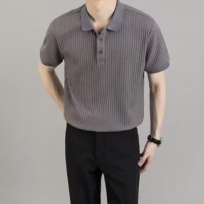 ribbed-knit-polo-shirt-with-button-placket-and-collar-5