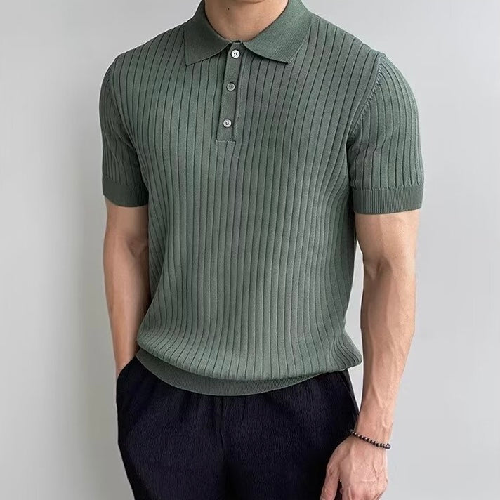 ribbed-knit-polo-shirt-with-button-placket-and-collar-8