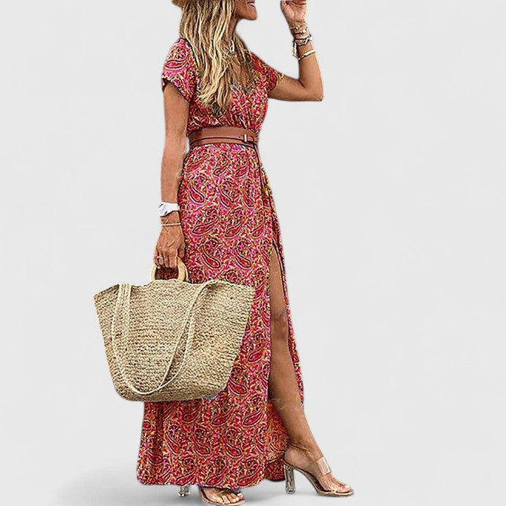 Emmeline | Printed Maxi Dress