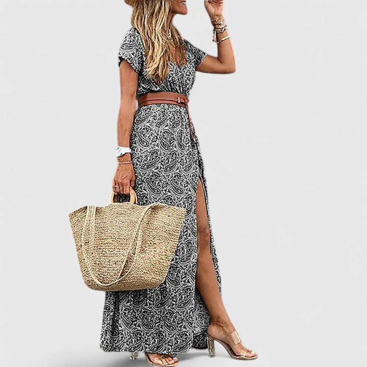 Emmeline | Printed Maxi Dress