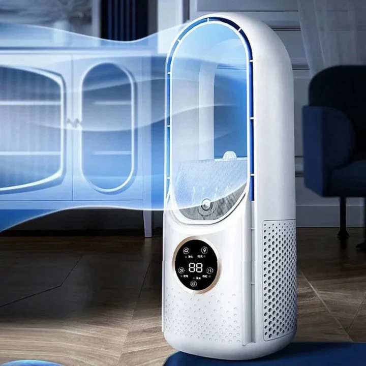 Portable Bladeless Air Conditioner for Quiet Personal Cooling