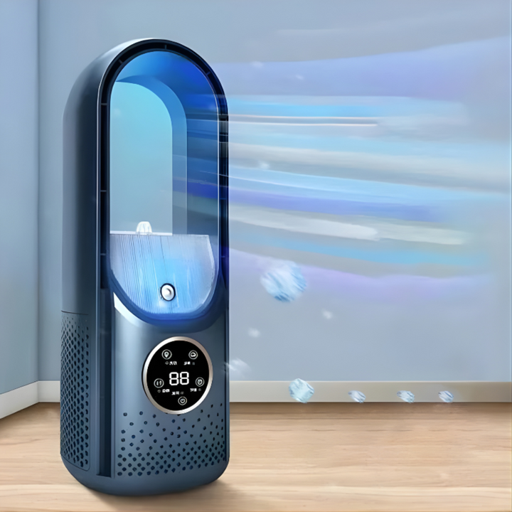 Portable Bladeless Air Conditioner for Quiet Personal Cooling