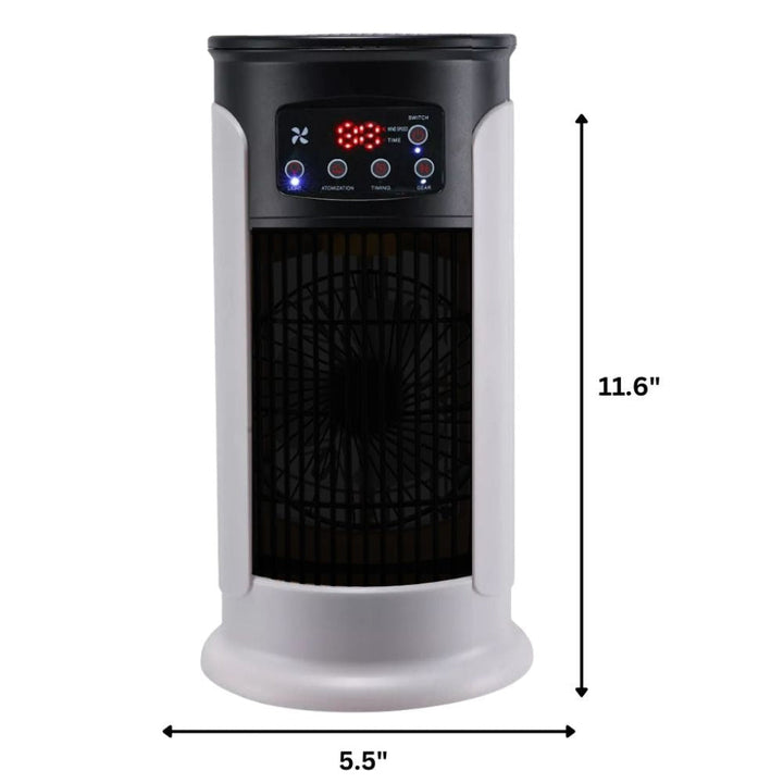 Portable Bladeless Tower Fan for Home & Office