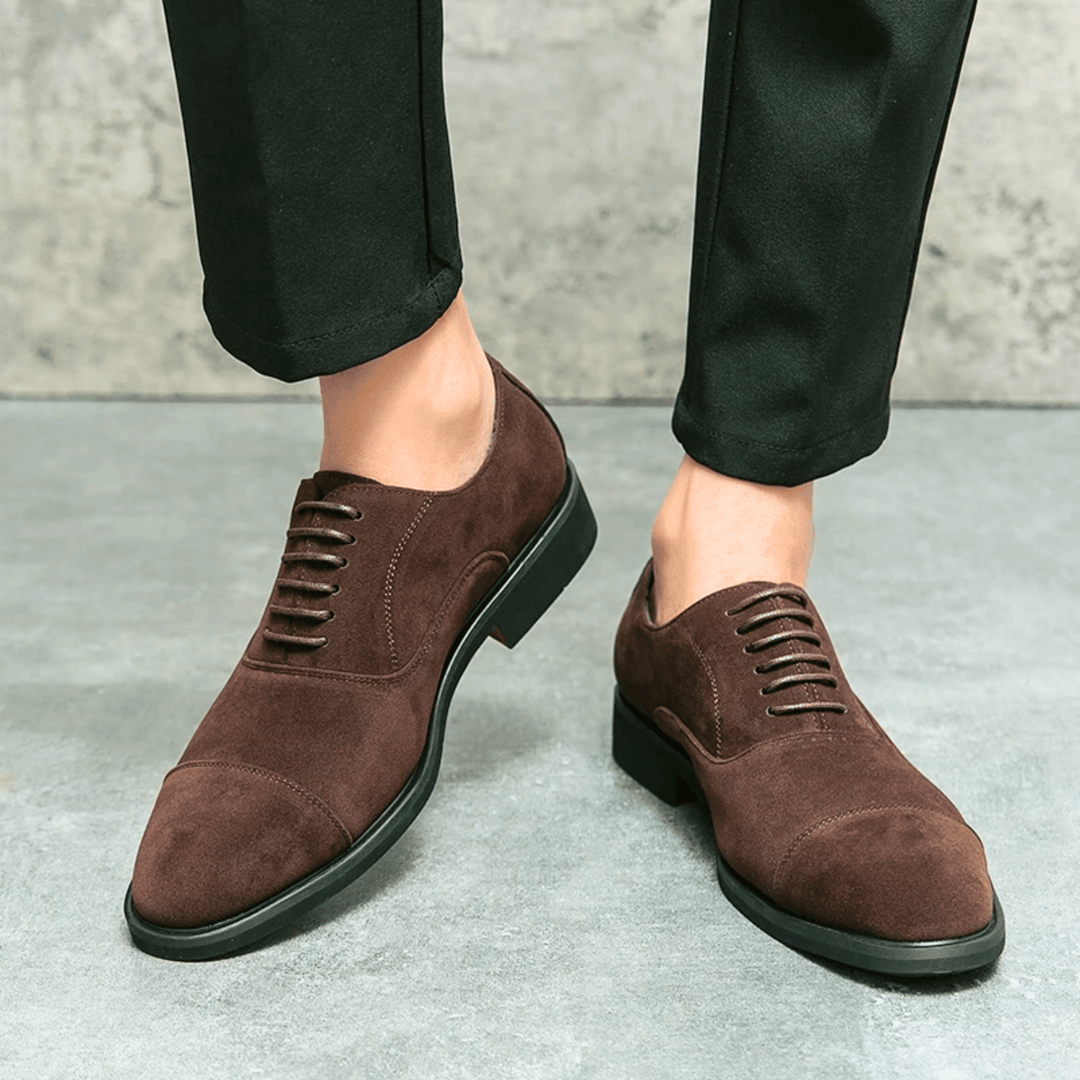 smart-casual-suede-loafers-with-lace-up-front-and-cap-toe-4