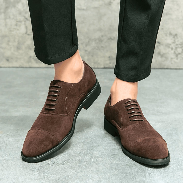smart-casual-suede-loafers-with-lace-up-front-and-cap-toe-4