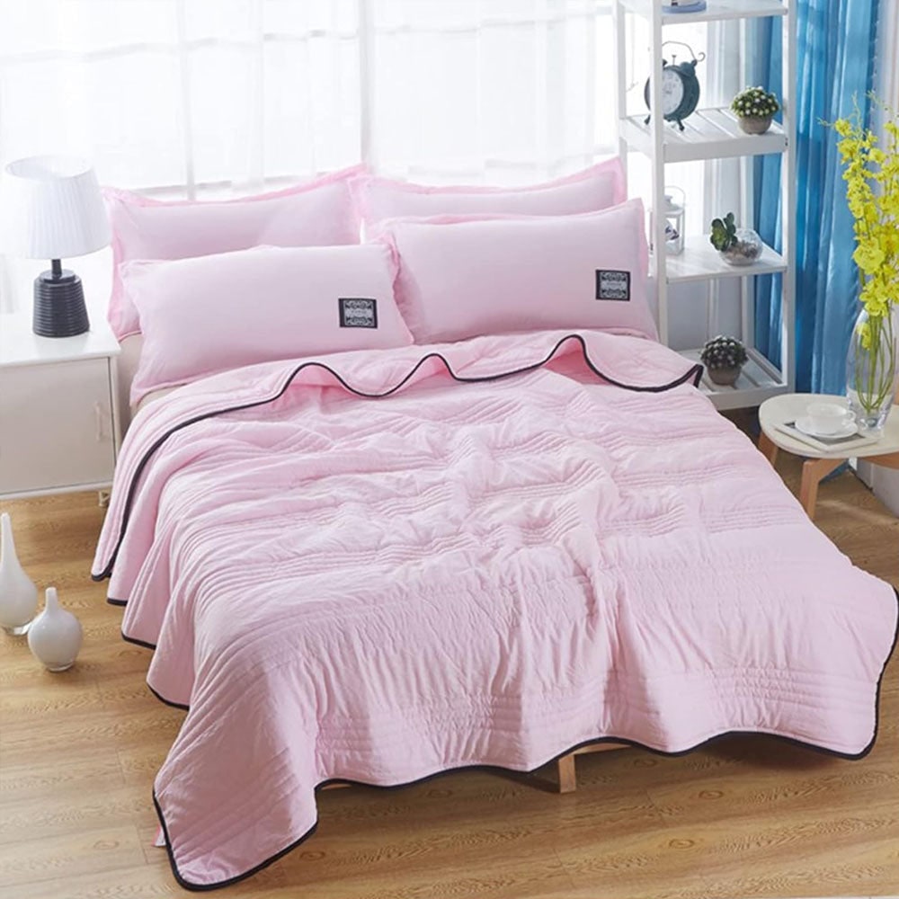 Blush Pink / 200x230cm / 78.7 x 90.6 in / UK
