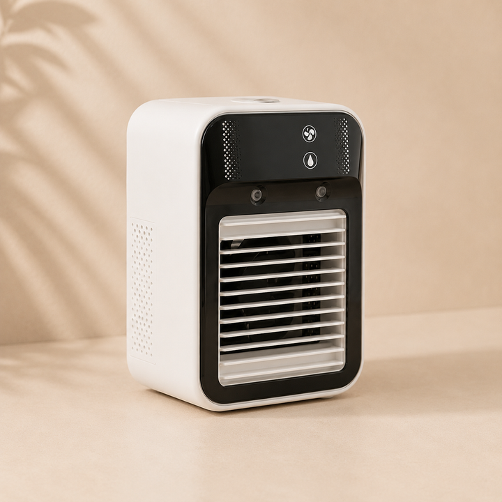 Unisex Portable Air Cooler Fan with Digital Display