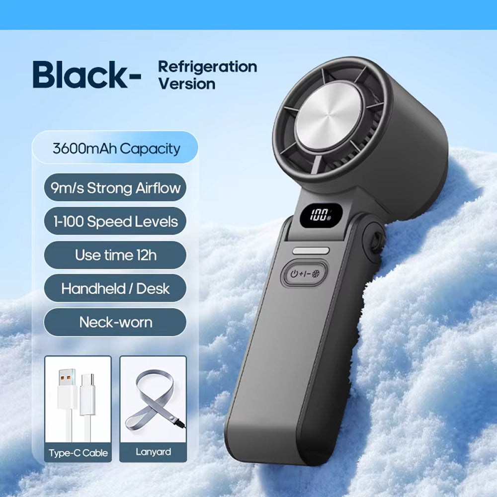Unisex Portable Turbo Cooling Fan - Instant Chill