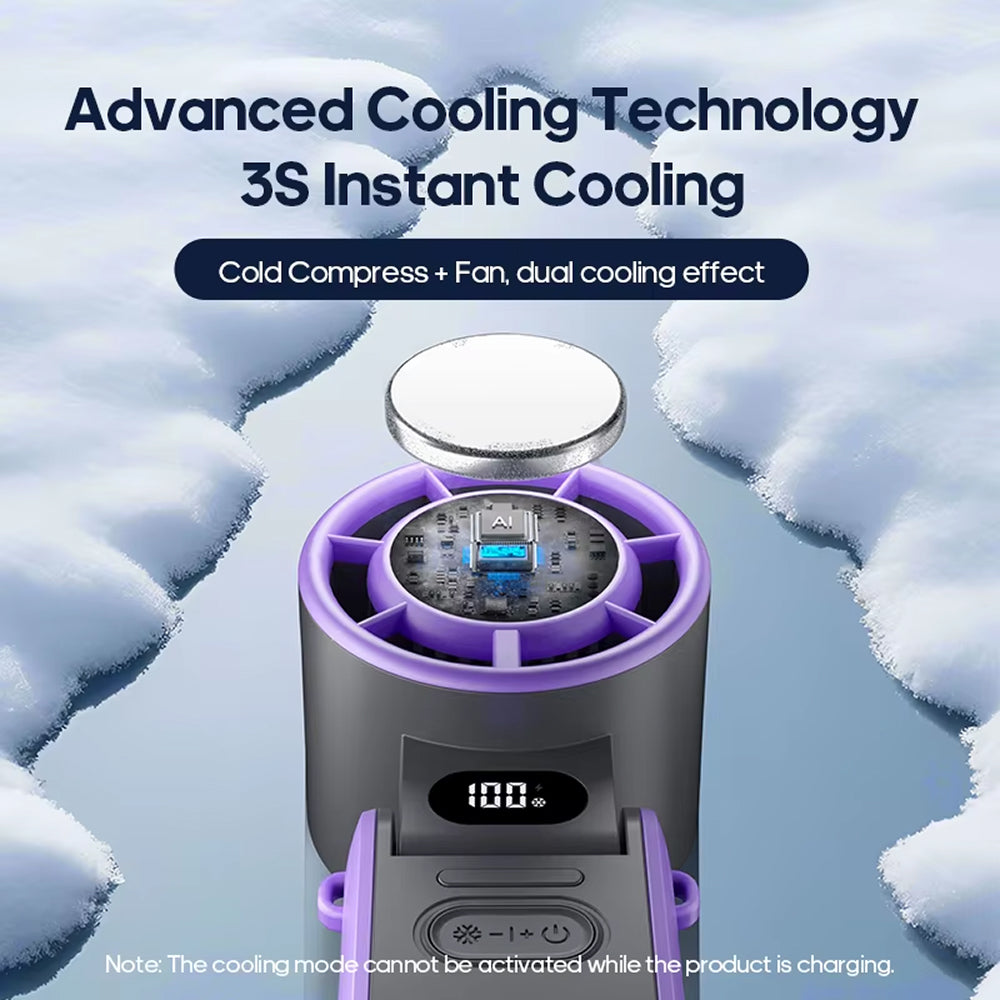 Unisex Portable Turbo Cooling Fan - Instant Chill