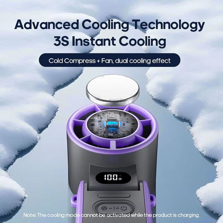 Unisex Portable Turbo Cooling Fan - Instant Chill