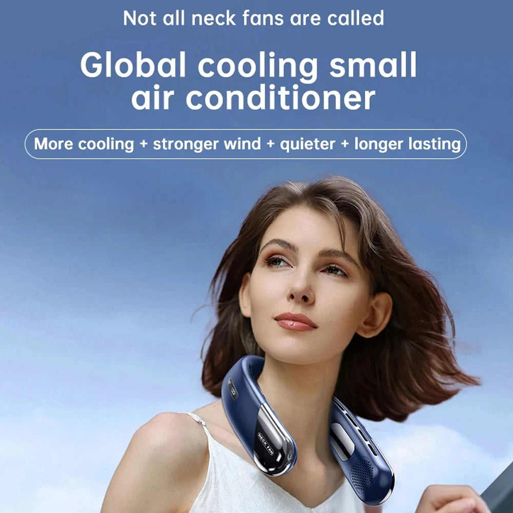 Unisex Wearable Neck Air Conditioner - Instant Cooling Relief