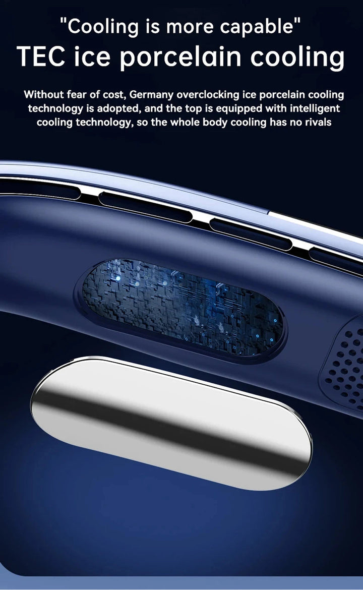 Unisex Wearable Neck Air Conditioner - Instant Cooling Relief