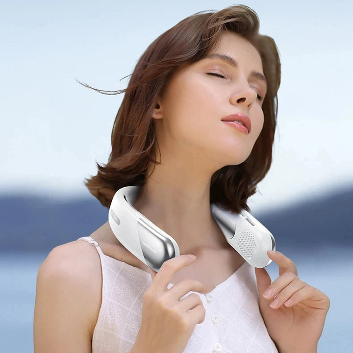 Unisex Wearable Neck Air Conditioner - Instant Cooling Relief