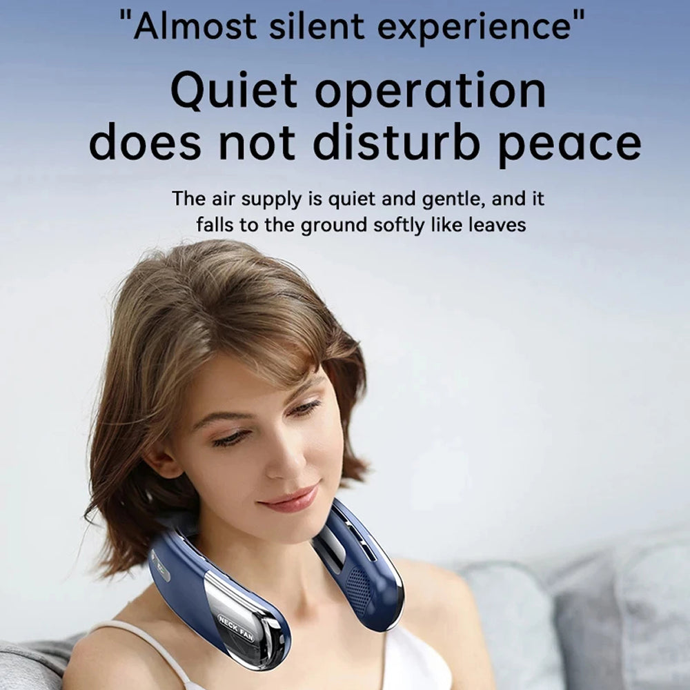 Unisex Wearable Neck Air Conditioner - Instant Cooling Relief