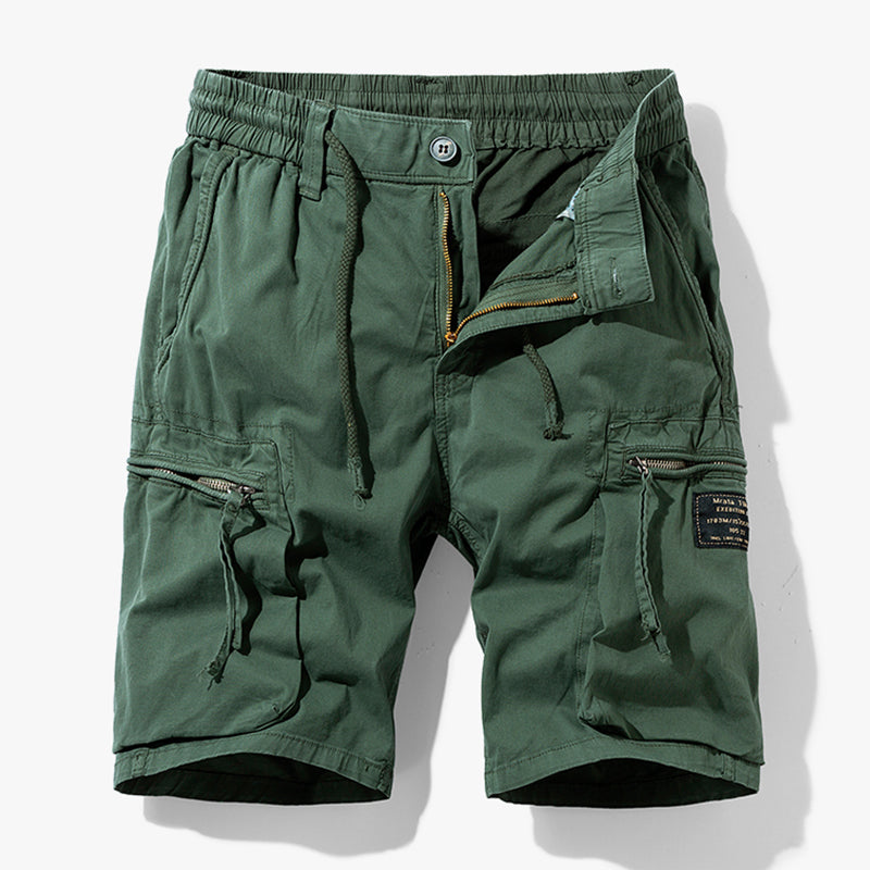 Tobias | Drawstring Cargo Shorts
