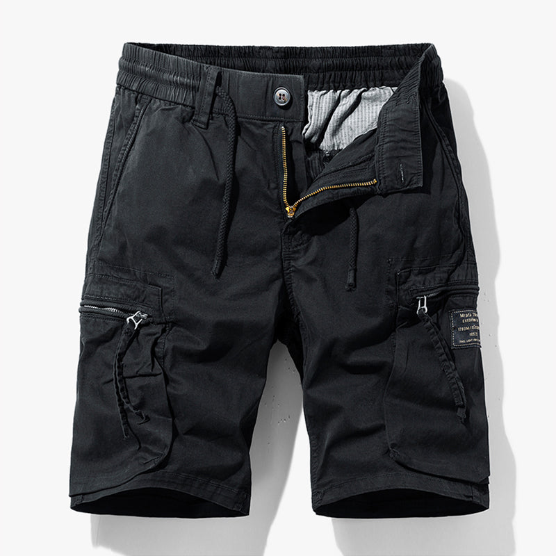 Tobias | Drawstring Cargo Shorts