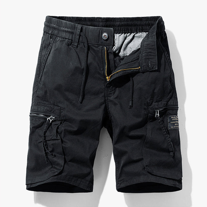 Tobias | Drawstring Cargo Shorts