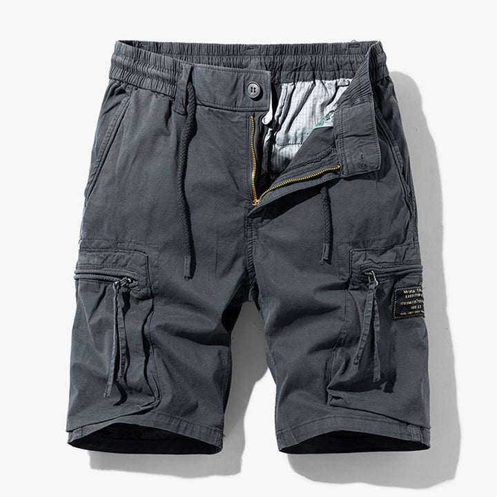 Tobias | Drawstring Cargo Shorts