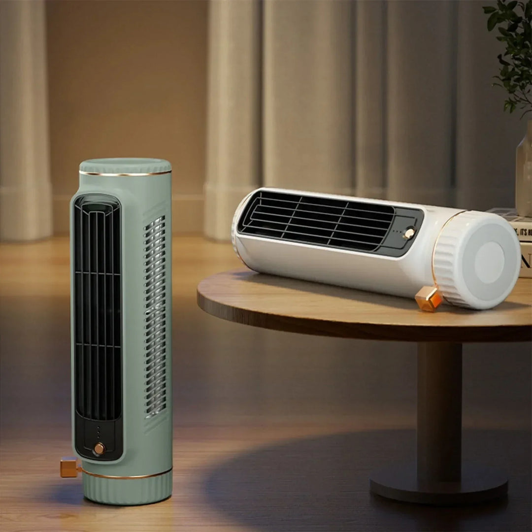 Bladeless Portable Tower Fan for Personal Cooling